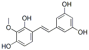 4-[(E)-2-(3,5-dihydroxyphenyl)ethenyl]-2-methoxy-benzene-1,3-diol