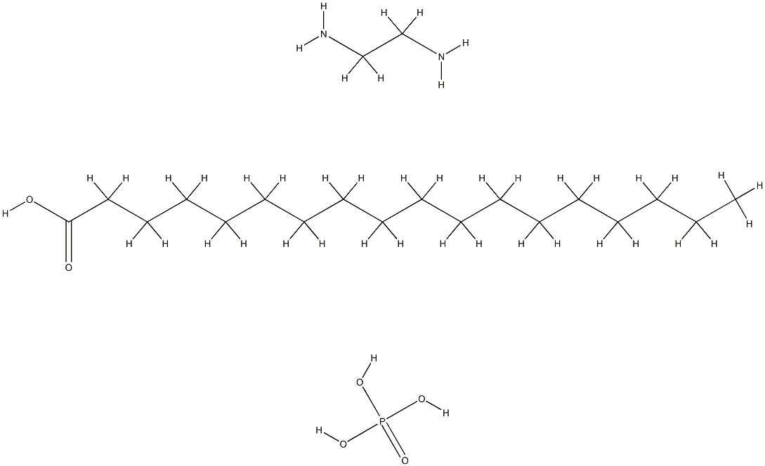 stearic acid, compound with ethane-1,2-diamine phosphate