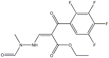 2,3,4,5-四氟-ALPHA-[(2-甲?；?2-甲基肼基)亞甲基]-BETA-氧代苯丙酸乙酯