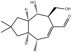 [3aR,(+)]-1,2,3,3aα,4,5,8,8aα-Octahydro-4α-hydroxy-5β-hydroxymethyl-2,2,8α-trimethyl-6-azulenecarbaldehyde