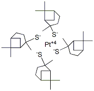 platinum(4+) 2,6,6-trimethylbicyclo[3.1.1]heptane-2-thiolate