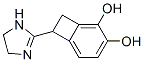 Bicyclo[4.2.0]octa-1,3,5-triene-2,3-diol, 7-(4,5-dihydro-1H-imidazol-2-yl)- (9CI)