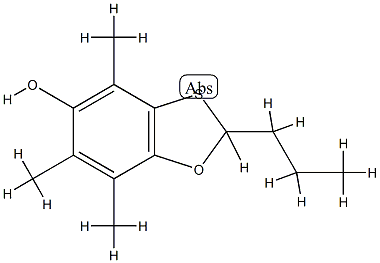 5-hydroxy-4,6,7-trimethyl-2-propyl-1,3-benzoxathiazole