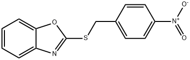 2-(4-NITRO-BENZYLSULFANYL)-BENZOOXAZOLE