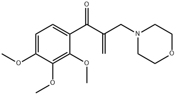 2-morpholinomethyl-2',3',4'-trimethoxyacrylophenone