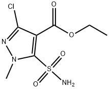 3-氯-5-氨基磺?；?1-甲基吡唑-4-甲酸乙酯
